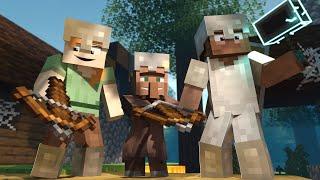 Hardcore mode - Alex & Steve Life - Minecraft Animation