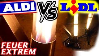 Kampf d. DiscounterLUXUS Feuerrohre zum MINI-Preis! ALDI vs. LIDL