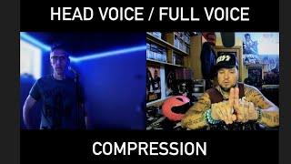 Alex Shelest Vocal Lessons - Head Voice vs Full Voice, adding more Compression