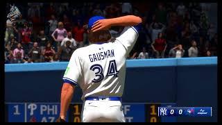 PLAYSTATION 4 Gameplay : New York Yankees vs. Toronto Blue Jays - MLB 24