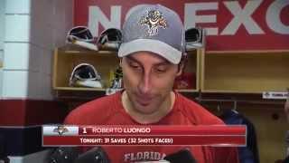 Luongo on 400th NHL win milestone