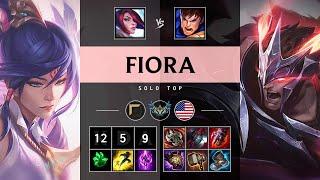 Fiora Top vs Garen: Rampage - NA Challenger Patch 14.18