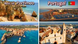 BEST OF PORTIMAO - ALGARVE - PORTUGAL - Algarve Beaches travel guide 4k