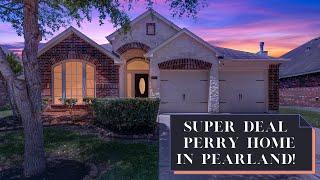 Beautiful Perry One-story home in Pearland! Visit 13211 Misty Shore Ln