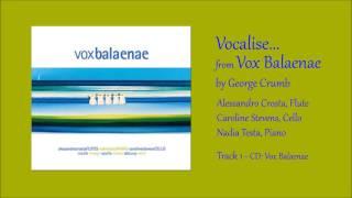 Vocalise (...for the beginning of time) from Vox Balaenae, A. Crosta, C. Stevens, N. Testa