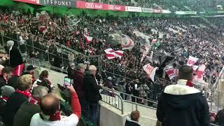 Vor dem Spiel im Borussia Park Mönchengladbach 4.November 2022 im VfB Gästeblock BMG-VfB 8/8