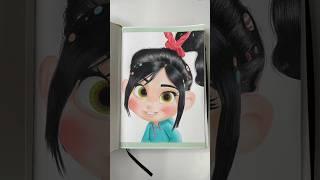 ASMR Drawing Vanellope #sketchbook