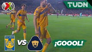 ¡APAGEN LAS LÚCES Y VÁMONOS! Golazo de Gignac | Tigres 4-2 Pumas | Liga Mx - CL2023 J6 | TUDN