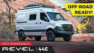 Best 4x4 Camper Van? | 2022 Winnebago Revel 4x4 Walkthrough Review #Vanlife