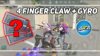 Reflex OP Sensitivity 4 Finger Claw + Gyroscope  | PUBG MOBILE Lite