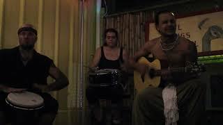 Brotha D and Ohana Perform at Hilo Bay Front Kava Open Mic / vlog 40