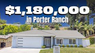 Homes for Sale in Los Angeles- Remodeled Porter Ranch Pool Home Property Tour