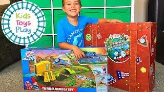 Thomas Train Trackmaster Turbo Jungle Set | Thomas and Friends Big World Big Adventures