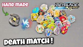 DEATH BATTLE ! handmade beyblade black thunder vs beyblade burst