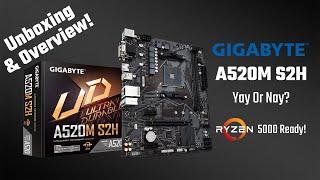 Unboxing & Overview: Gigabyte A520M S2H - Yay or Nay? (Ryzen 5000 Ready!)