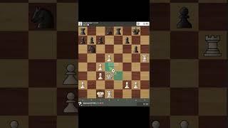 Brilliant Sacrifice To Win Opponent's Queen In 5 Moves! #shorts #chess