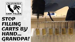 CALIFORNIA CART FILLER - FILL VAPE CARTS TODAY - THE CALI WAY - CARTRIDGE FILLING GUN