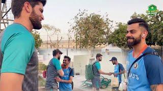 Shaheen Shah Afridi Meet Virat Kohli, Chahal, KL Rahul and Rishabh Pant | PCB | MA2L