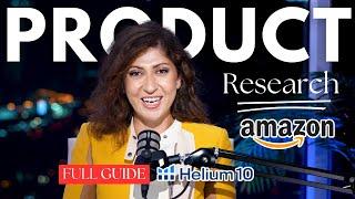 Full Guide Amazon Product Research for Amazon FBA sellers in UAE using Helium 10