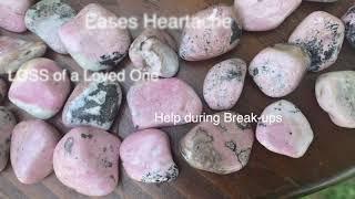 Pink Opal HEALS EMOTIONAL TRAUMA Calming & Gentle SOOTHING Powerful Healing Gemstone CosmicCuts.com