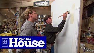 How to Cut in Paint Edges with a Brush | This Old House