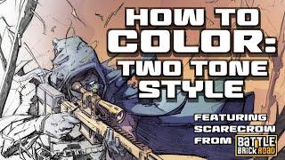 How to Color Comics: Two-Tone Style