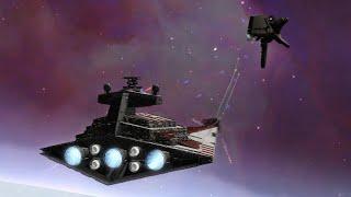 Tector-class Star Destroyer vs Kandosii Dreadnaught - Star Wars: Empire At War Remake NPC Battle