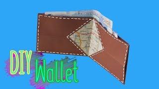 DIY - Easy Paper Wallet - Paper Craft - Origami