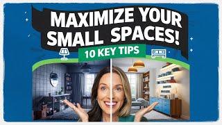 10 Key Tips for Maximizing Small Spaces //Abir STA