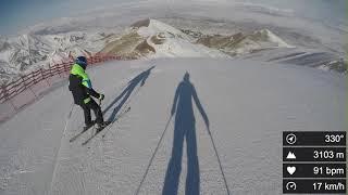 Erzurum Palandöken Ejder3200  Black Slope 1A/1B North piste/Kuzey pisti 2021