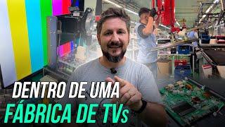 Como são feitas as TVs? Visitei a fábrica da AIWA (ex-SONY)