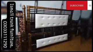 iron bad new design2023/Iron Steel furniture/iron furniture design/metal furniture /iron sandook