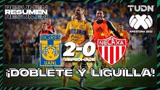 Resumen y goles | Tigres 2-0 Necaxa | Liga Mx AP2022-Repechaje | TUDN