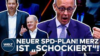 DEUTSCHLAND: Neue SPD-Strategie für den Wahlkampf! Friedrich Merz ist "schockiert"!