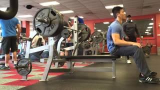 Bench pressing 410lb @ 154 body weight - HIGHEST BENCH YET