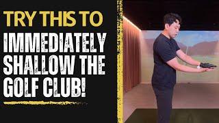 [ GOLF LESSON ] VERY EASY SHALLOW DRILL