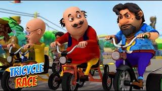 Motu Patlu in Hindi | मोटू पतलू | A Tricycle Race  | S09 | Hindi Cartoons| #Spot