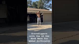 Rock Mace Training: 360 Swing+Gravedigger Circuit