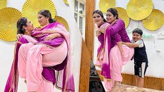 Sangeet ka phela din || family fitness ||