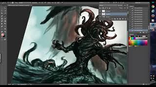 Cthulhu  -  Speed Painting