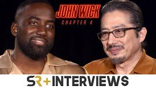 Hiroyuki Sanada & Shamier Anderson Talk John Wick: Chapter 4