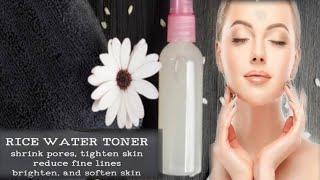 Rice Water Face Toner for Skin Brightening, Dark Spots & Pigmentation Treatment