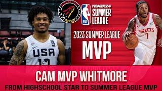 Houston Rockets Cam Whitmore journey has been remarkable
