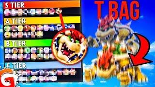 Smash Bros Ultimate Tier List.. But It's Based On their T-Bag
