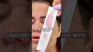 Watch this brow transformation in seconds! #brows #browwax #browstylist #hairremoval #powderbrows