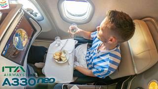 ITA Airways Business Class im A330neo – Ein italienisches Luxus-Erlebnis? | YourTravel.TV