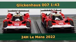 Glickenhaus SCG 007 LMH # 708 & # 709 - 24h Le Mans 2022 - Spark 1:43 model cars