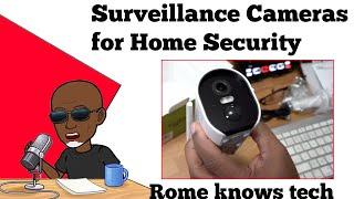 Rome Knows Tech - ZUMIMALL Battery Powerd Surveillance Cameras