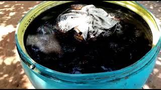 How to make organic liquid fertilizer to apply as manure on a farm