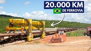 Começa em 2025 o Projeto Ferroviário que vai TRANSFORMAR o Brasil